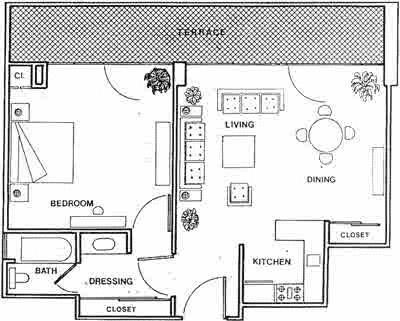 Balboa Towers - Unit Floor Plan