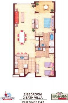 Sample Two-Bedroom Floor Plan